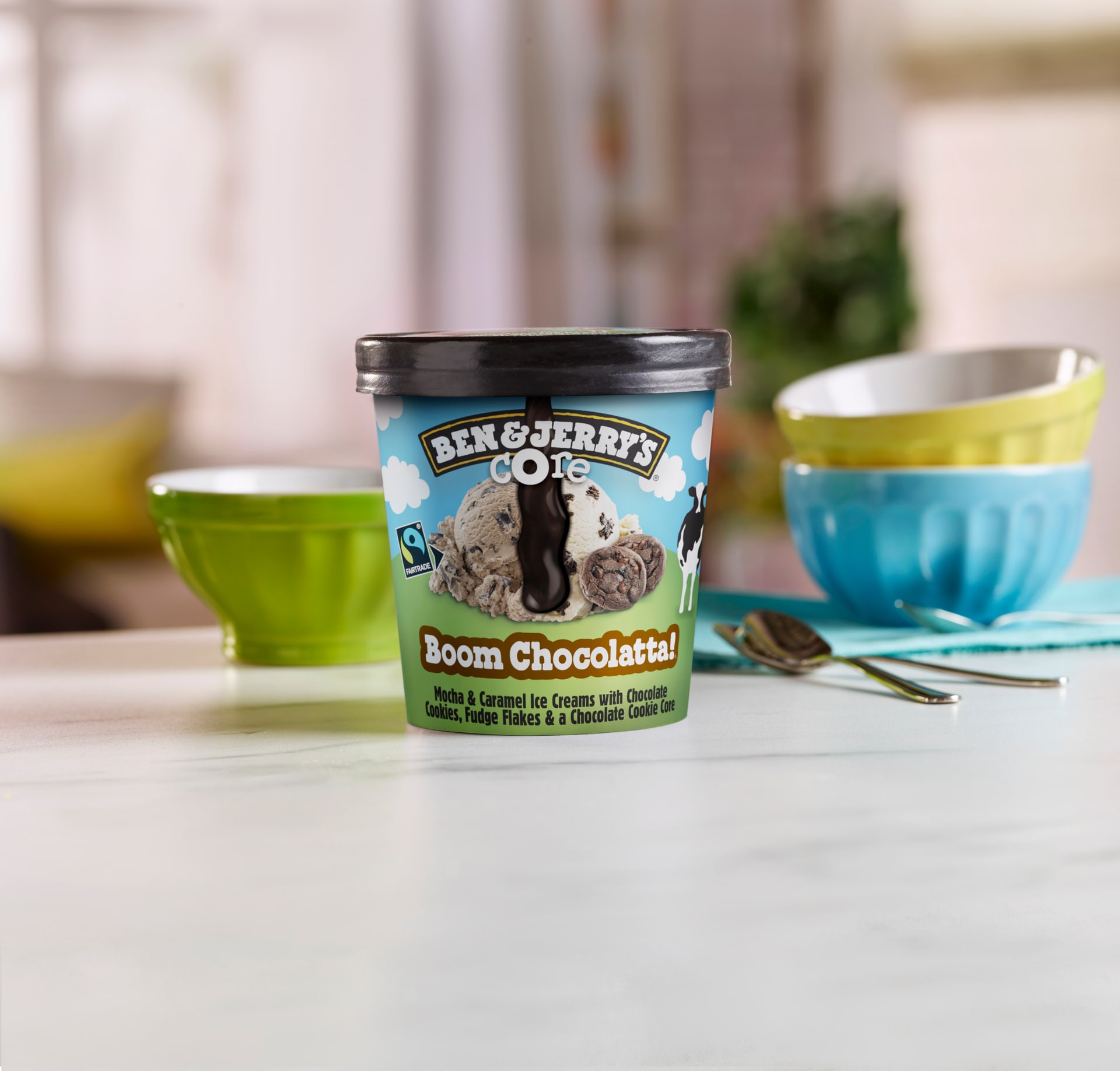 Boom Chocolatta Cookie Core | Ben & Jerry's